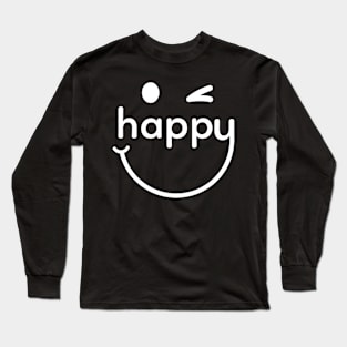 Happy Long Sleeve T-Shirt